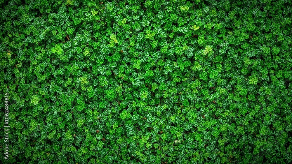 Vibrant green mint leaves creating textured background Vibrant green mint leaves creating textured background