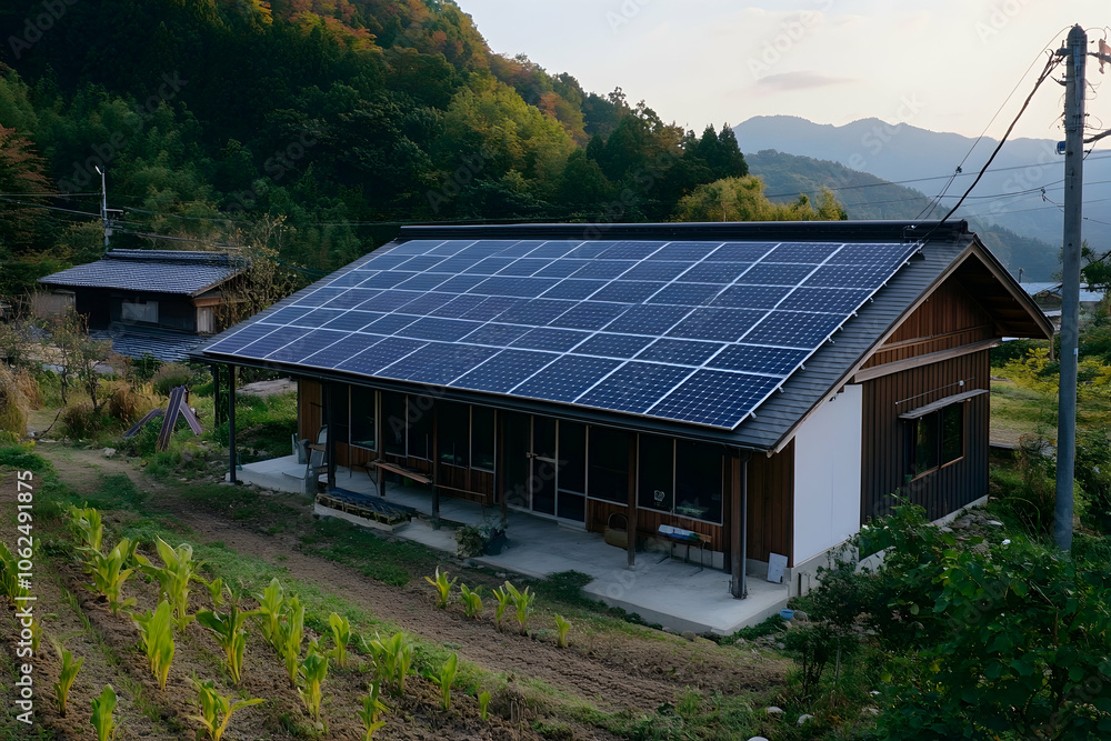 Sustainable farming and renewable energy in rural Japan High quality Sustainable farming and renewable energy in rural Japan High quality