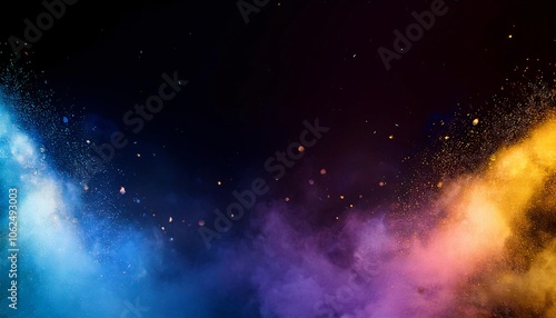 Background with smoke and fog, dust rising, with space for text A11.4.65 photo