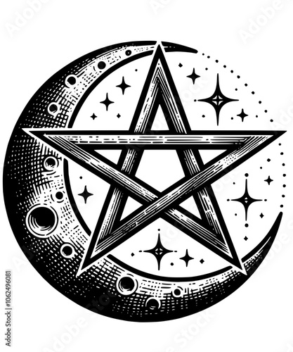 Pentagram Moon