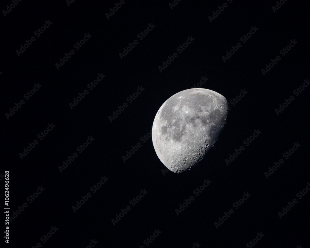 A large, full moon is the main focus of this image A large, full moon is the main focus of this image