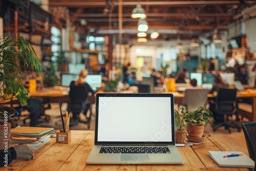 Wallpaper Mural コワーキングスペースのワークデスク Torontodigital.ca