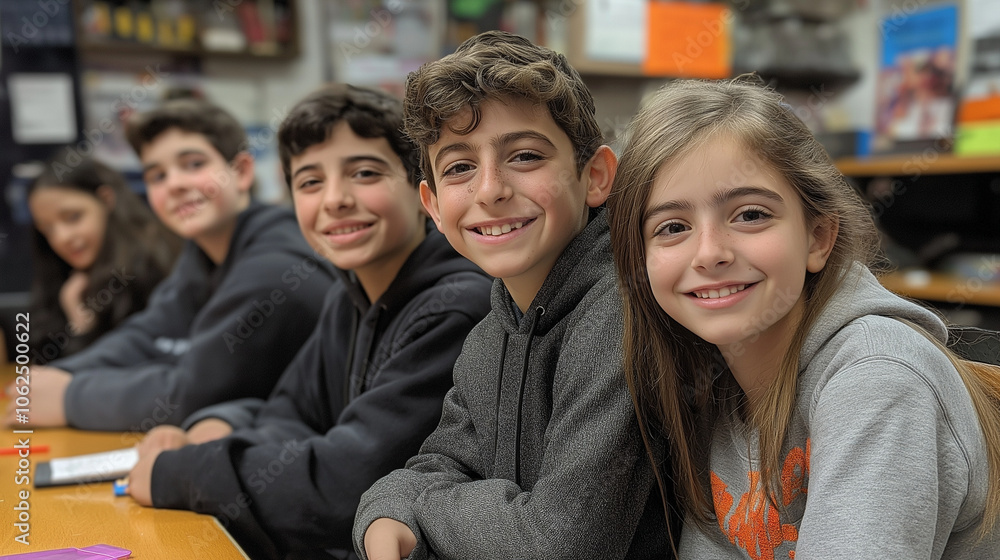 Students sharing stories from family members who made Aliyah, Aliyah Day School Observance, photo, Students sharing stories from family members who made Aliyah, Aliyah Day School Observance, photo,