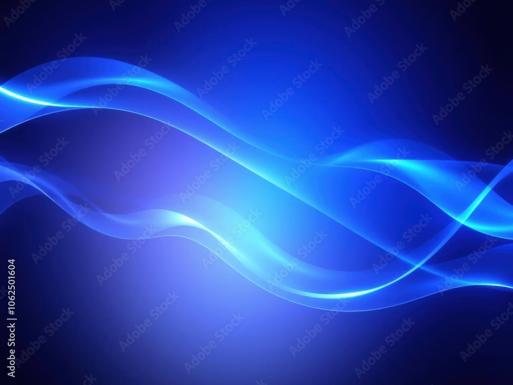 Abstract background with flowing blue waves and light effects, perfect for medical themes, vibrant, abstract Abstract background with flowing blue waves and light effects, perfect for medical themes, vibrant, abstract