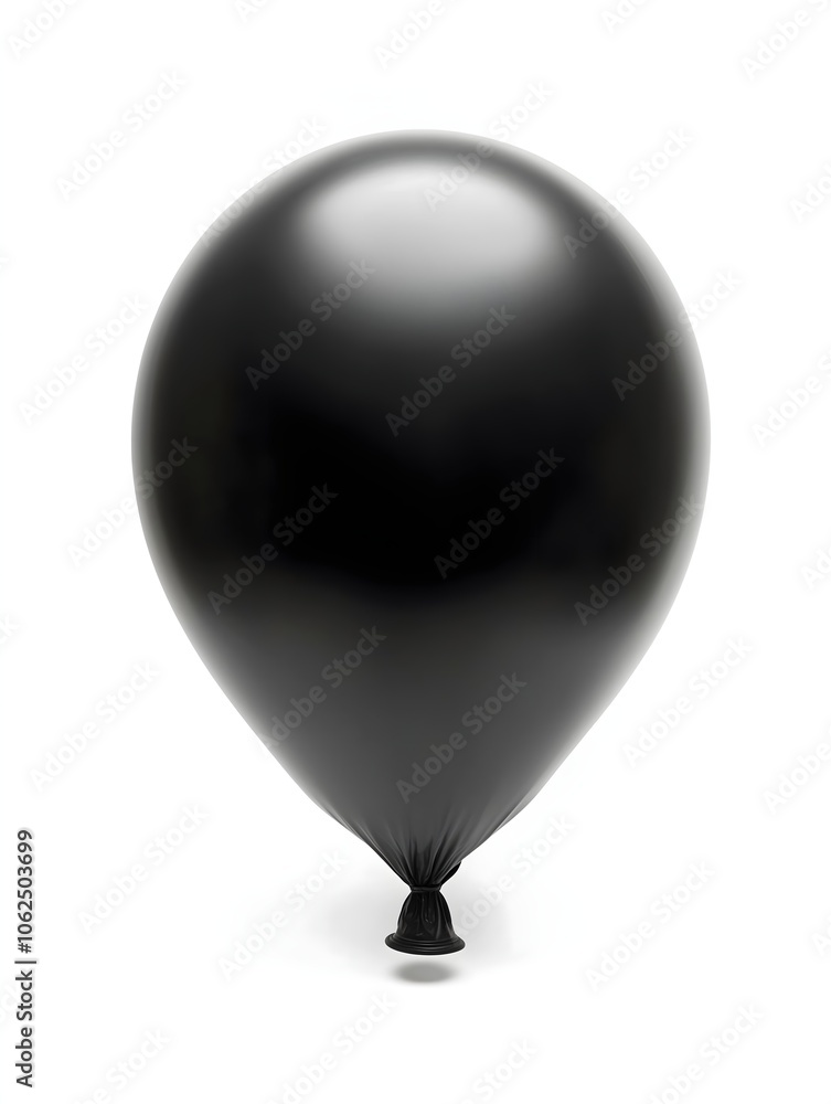 Glossy Black Balloon Isolated on White Background – Perfect for Party Decor, Celebrations, Birthdays, and Elegant Events with a Modern, Minimalistic Style Glossy Black Balloon Isolated on White Background – Perfect for Party Decor, Celebrations, Birthdays, and Elegant Events with a Modern, Minimalistic Style