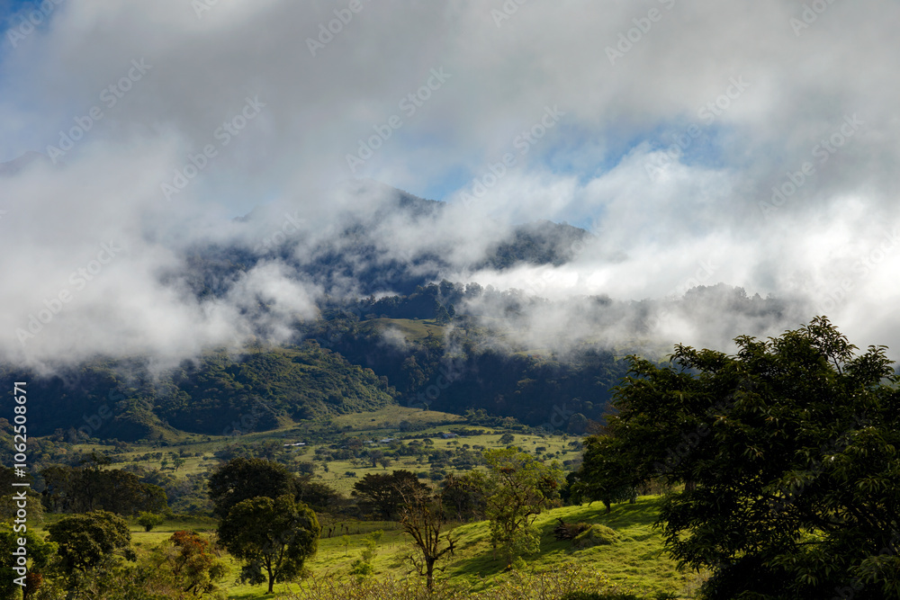 Obraz premium Volcan Barú, Chiriqui Province in Panama