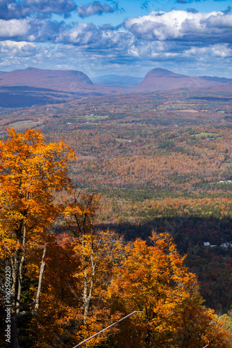 Lake Willoughby in autumn