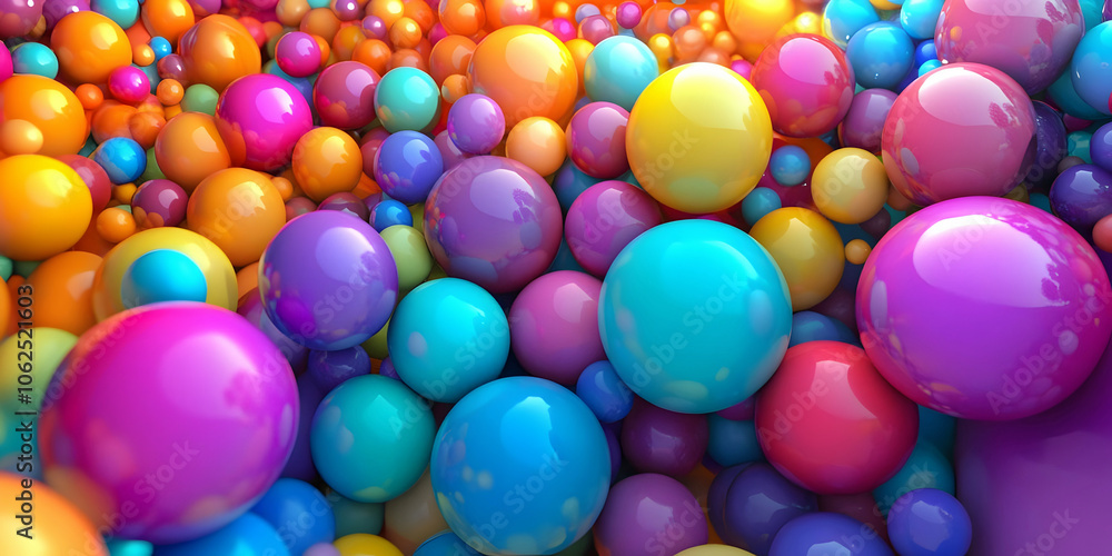 colorful beads background, ai generated. colorful beads background, ai generated.