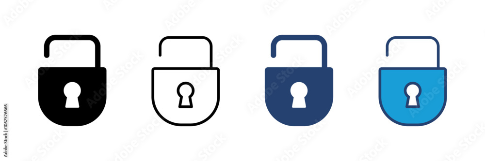 Lock icon vector. Padlock icon vector. Encryption icon. Security symbol Lock icon vector. Padlock icon vector. Encryption icon. Security symbol