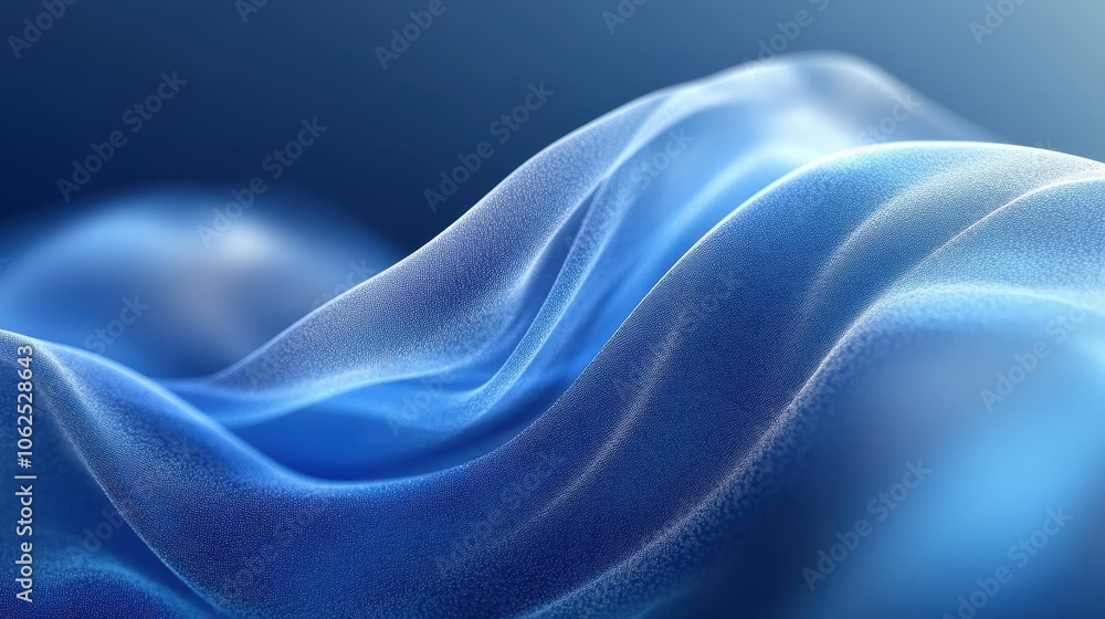 Obraz premium Elegant design with a subtle grainy texture against a blue abstract background