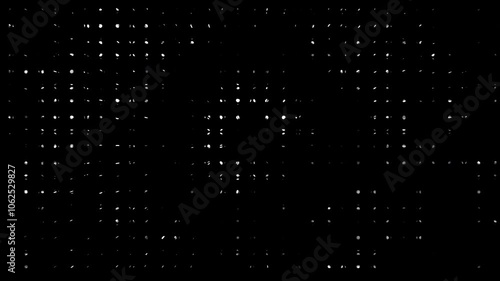 halftone vintage dotted textured overlay abstract loop motion background animation