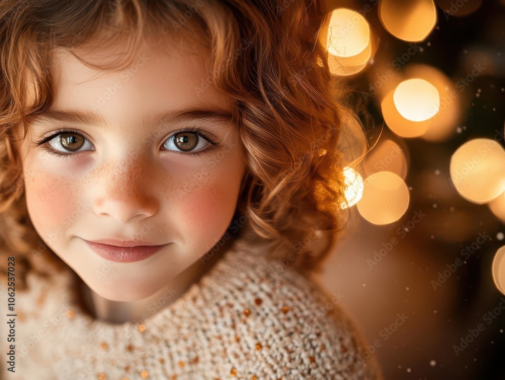 Family holiday portraits with vibrant lighting, soft tones, cozy home, festive atmosphere, warm ambiance Family holiday portraits with vibrant lighting, soft tones, cozy home, festive atmosphere, warm ambiance