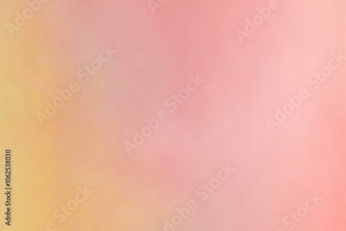 なめからな黄色みを帯びた桃色のグラデーション