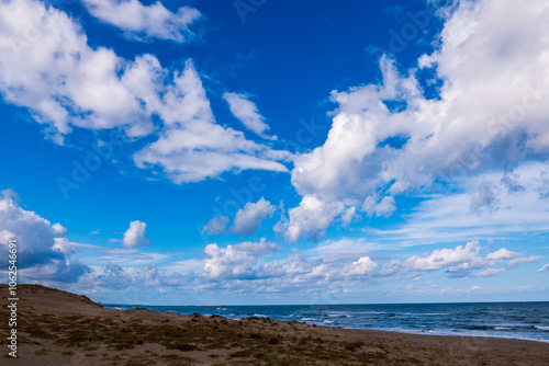 Sandy beaches, big sky and sea