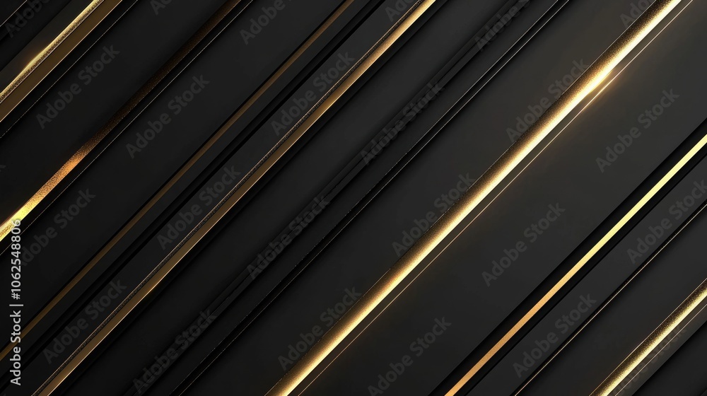 Diagonal Black and Gold Stripes Abstract Background Diagonal Black and Gold Stripes Abstract Background
