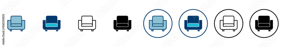Sofa icon vector isolated on white background. sofa icon illustration. furniture Sofa icon vector isolated on white background. sofa icon illustration. furniture