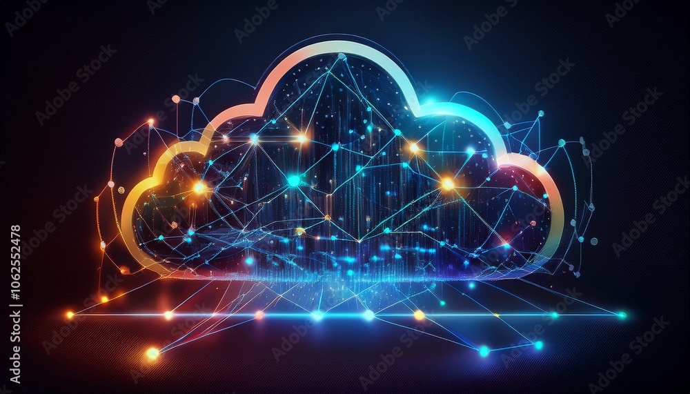 未来的なデータと通信ネットワークFuturistic data and communication network 未来的なデータと通信ネットワークFuturistic data and communication network