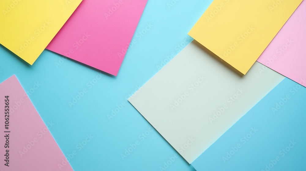 A top view of a company invitation card with a card frame background featuring ample white space for text. This elegant design showcases a clean and professional layout, perfect for corporate events, A top view of a company invitation card with a card frame background featuring ample white space for text. This elegant design showcases a clean and professional layout, perfect for corporate events,