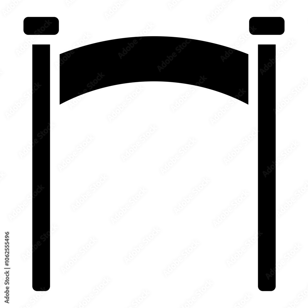 Fototapeta premium entrance gate icon