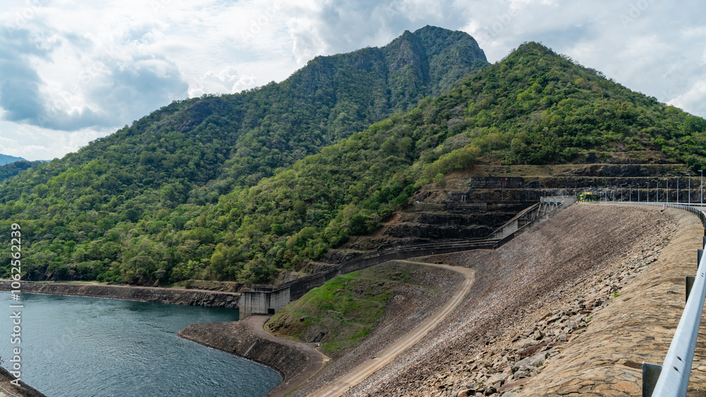 The landscape around the Dam in srilanka
The landscape around the Dam in srilanka
