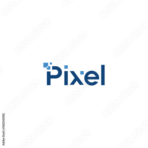 Pixel Technology Logo Design