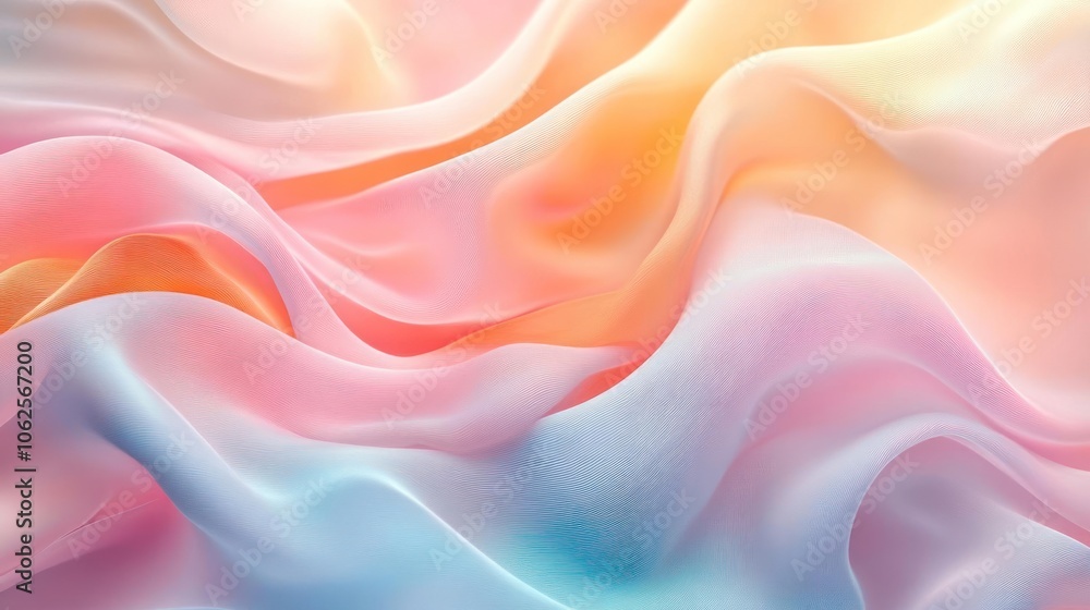 Obraz premium A vibrant abstract art painting filled with flowing,