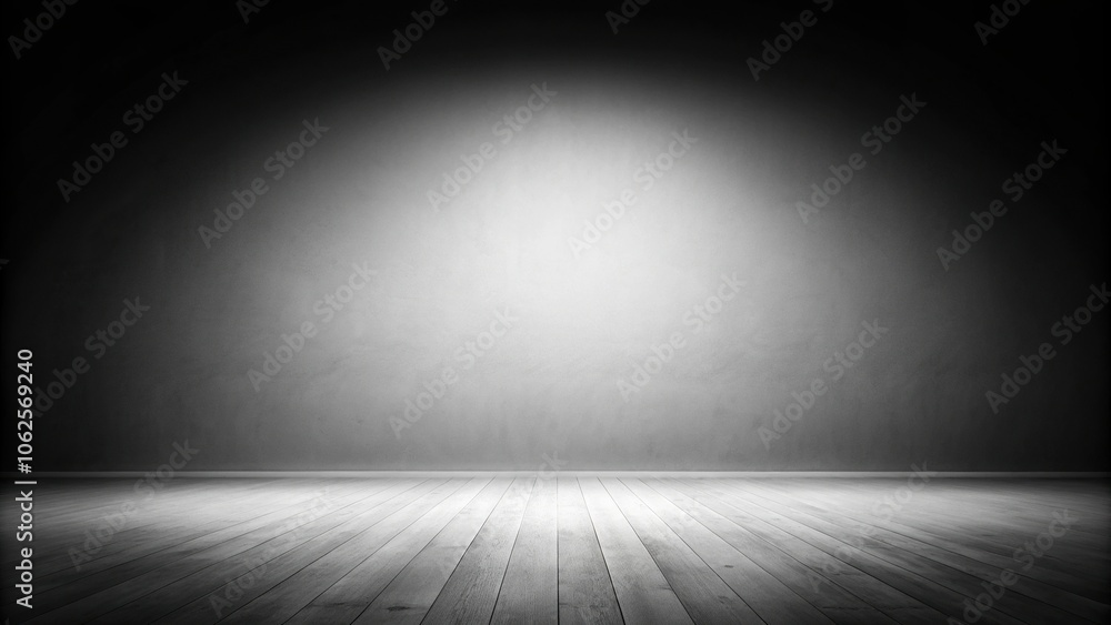 Wide-angle black and white abstract background with a geometric pattern Wide-angle black and white abstract background with a geometric pattern