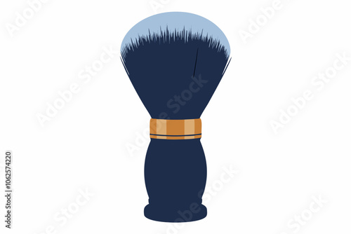 Shaving brush isolated on a white background