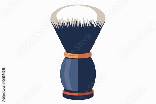 Shaving brush isolated on a white background