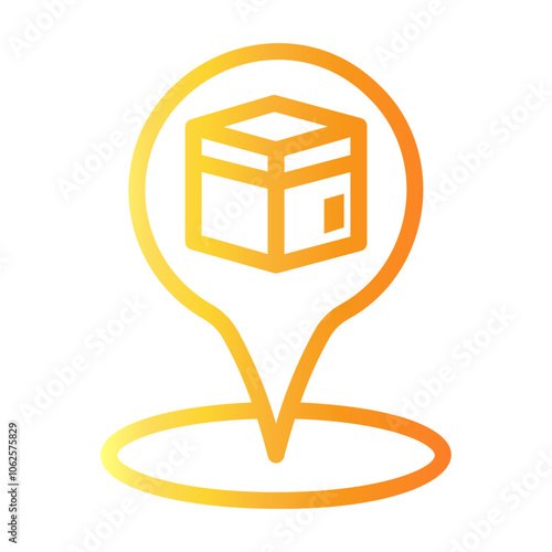 mecca Line Gradient Icon