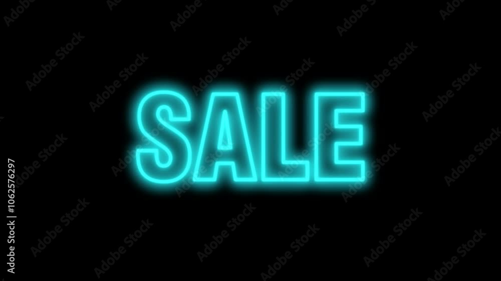 Blue neon SALE sign on black background. Perfect for advertising promotions, marketing, retail, and attracting customers to special offers. Blue neon SALE sign on black background. Perfect for advertising promotions, marketing, retail, and attracting customers to special offers.