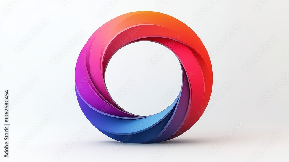 circle diagram 3d icon. realistic illustration isolated on white background. circle diagram 3d icon. realistic illustration isolated on white background.