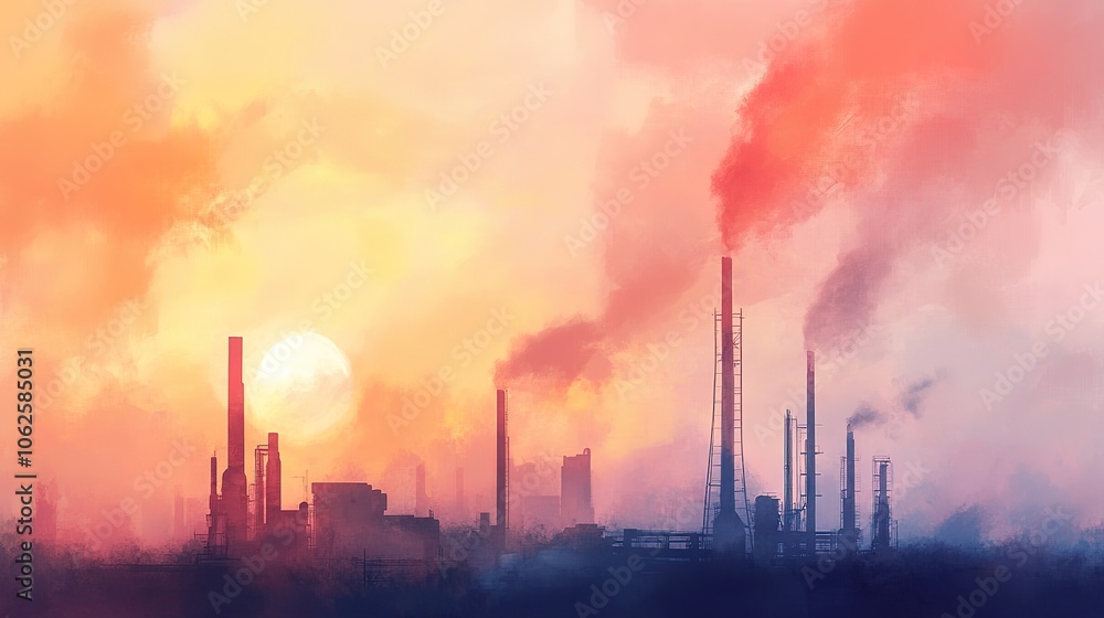 Oil production process depicted through an industrial scene showcasing oil rigs and drilling equipment in action. This detailed image illustrates the various stages of extracting crude oil Oil production process depicted through an industrial scene showcasing oil rigs and drilling equipment in action. This detailed image illustrates the various stages of extracting crude oil