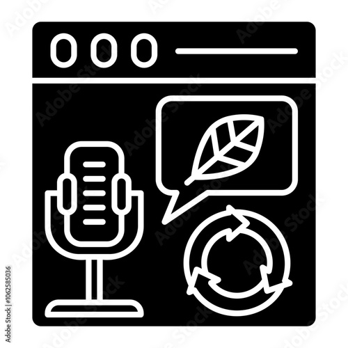 ecological content icon