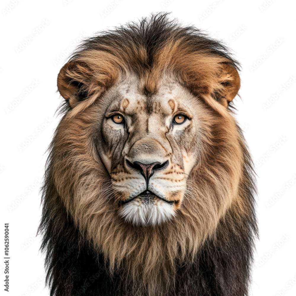 Fototapeta premium Majestic Lion Portrait