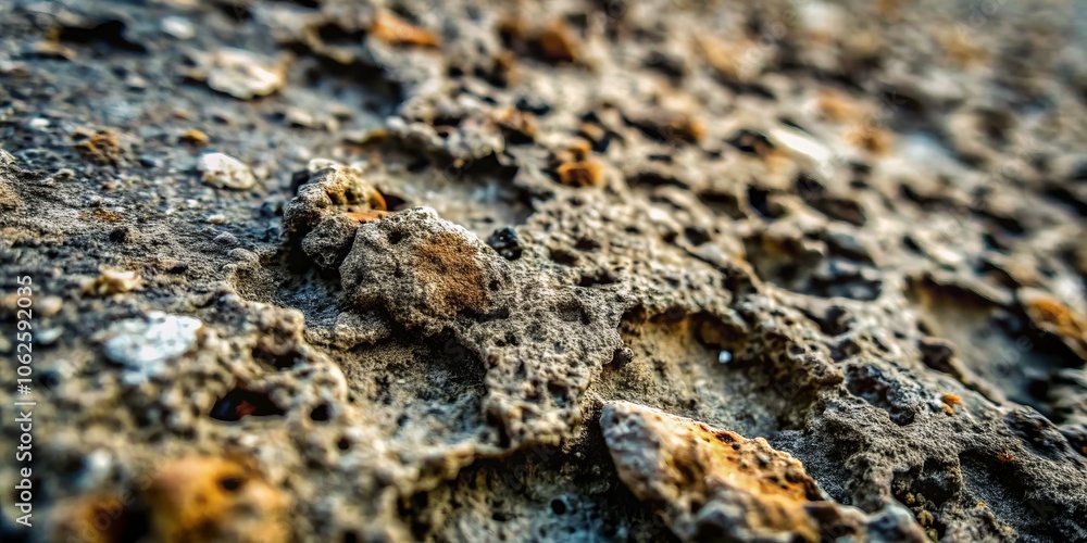 custom made wallpaper toronto digitalAged Concrete Texture: Close-up of Rough, Porous Surface with Dark Patches and Natural Wear – Documenting Time's Effect on Concrete's Intricate Details