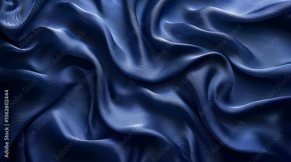 Abstract Blue Fabric Waves: Smooth, Textured, Background, Animation, Motion, Flowing, Loop, Seamless, Design, Graphic Abstract Blue Fabric Waves: Smooth, Textured, Background, Animation, Motion, Flowing, Loop, Seamless, Design, Graphic