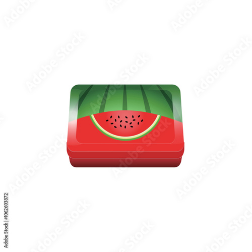 Watermelon throat lozenge