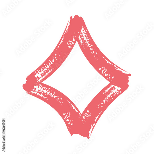 geometric figures painted style