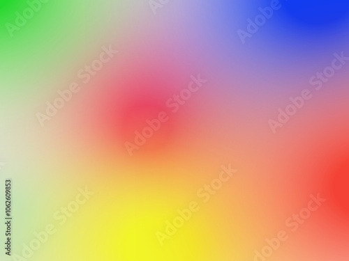 Abstract rainbow colorful smooth bright vibrant gradient color blend background, illustration