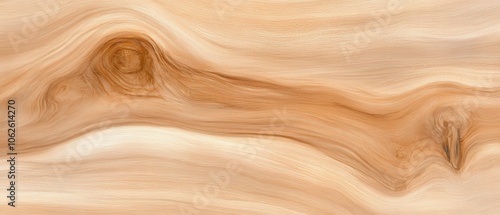 Natural Wood Grain Texture Background Knot Swirls and Lines