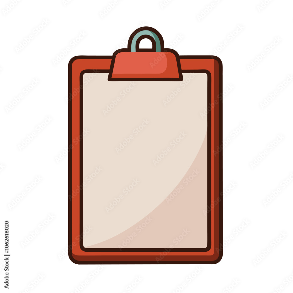clipboard on white background clipboard on white background