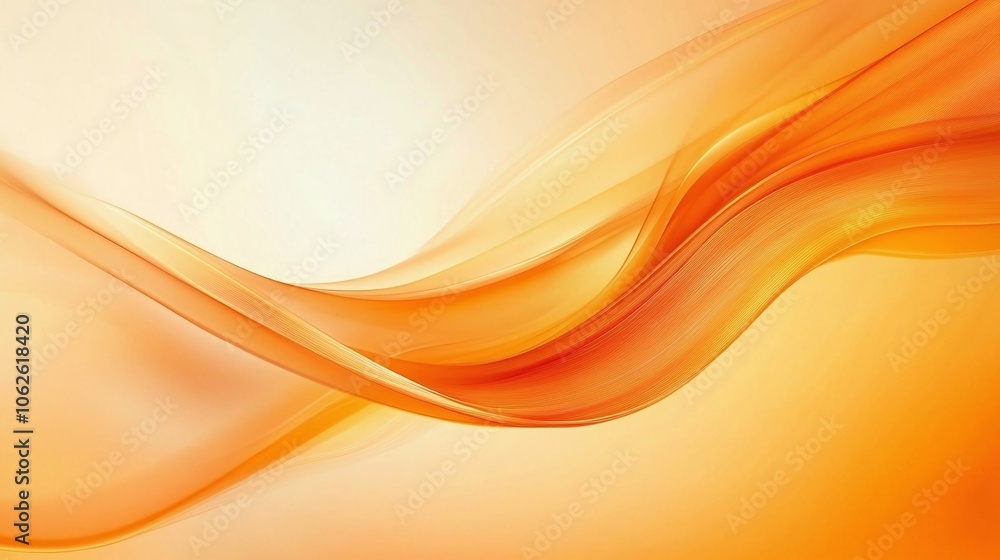 Abstract orange curve business background Abstract orange curve business background