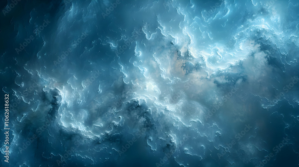 Abstract Blue Cloudscape Background Animation - 4K Abstract Blue Cloudscape Background Animation - 4K
