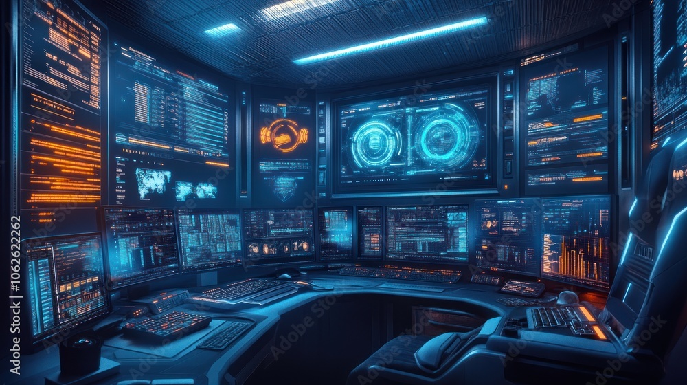 Cyberpunk Workstation Cyberpunk Workstation