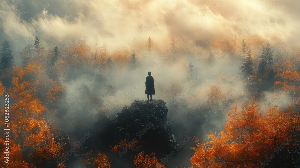 Fototapeta premium Mystical background for design