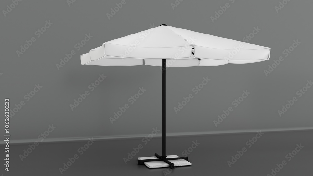 Umbrella mockup template. Promotion square advertising outdoor garden white umbrella. Isolated umbrella on grey background. Ready for your design. Product packaging.
Umbrella mockup template. Promotion square advertising outdoor garden white umbrella. Isolated umbrella on grey background. Ready for your design. Product packaging.