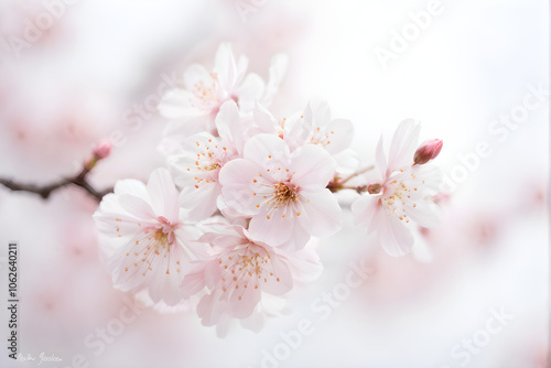 pink cherry blossom, cherry blossom in spring