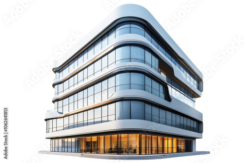PNG image of Modern office building