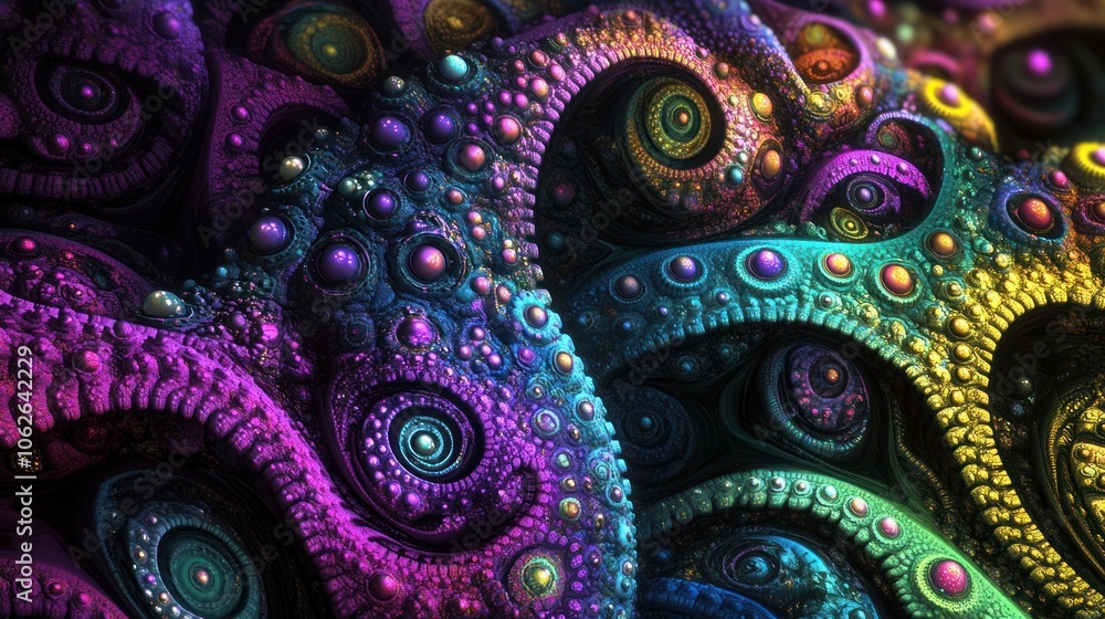 Abstract fractal art Abstract fractal art